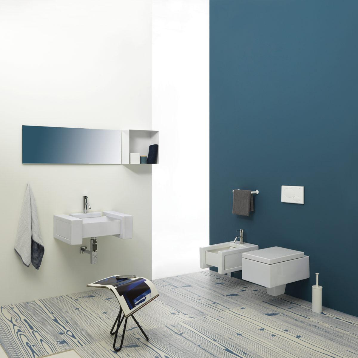 BXLAME602 Подвесная раковина настенная GSG CERAMIC BOX - Вид №1