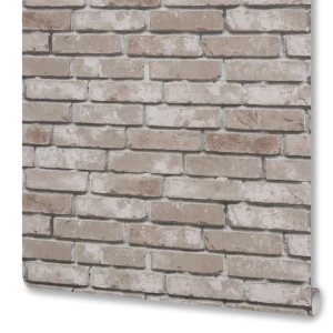 Обои флизелиновые Victoria Stenova Rock Wall коричневые 1.06 м 888852 82379880 STLM-2175640