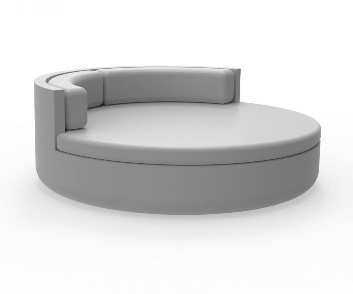 088216 Кровать Ulm c фиксированной спинкой Vondom Vela - Вид №4