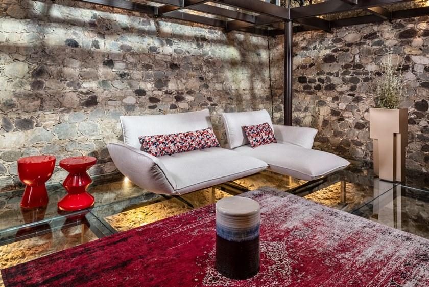 Gobbo Salotti Модульный диван на санках из ткани sun-id-1394014 - Вид №20