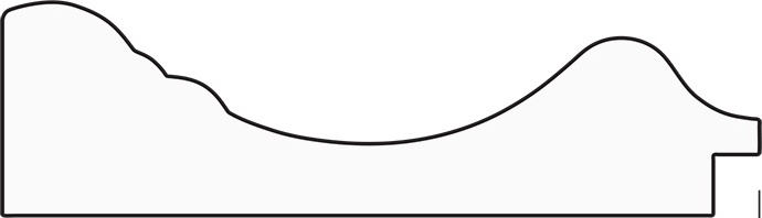 BY 3395 Зеркало с фацетом в багетной раме - темный прованс 99 mm EVOFORM Exclusive - Вид №4