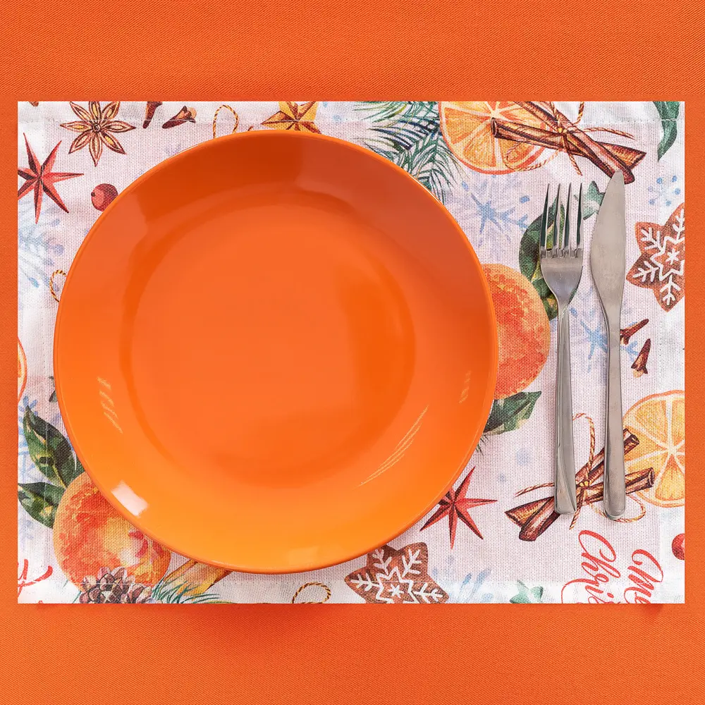 Салфетка сервировочная Омела 40x30 см разноцветная Altali STLM-2054257 - Вид №5