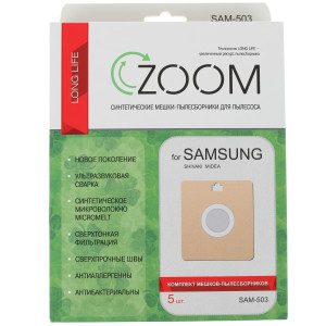 1345088 Мешок-пылесборник ZOOM SAM-503
