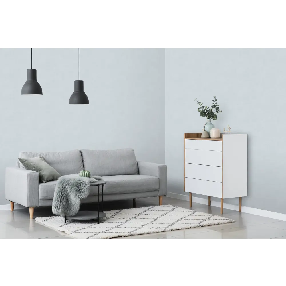 Обои флизелиновые Victoria Stenova Pantone голубые 1.06 м VS285974 89346037 STLM-2175165 Pantone Сream - Вид №4