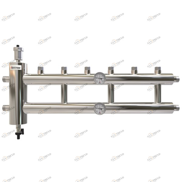 Купить Распределительный коллектор с гидрострелкой 60 кВт, 3+1 контур Прокситерм GSK2531