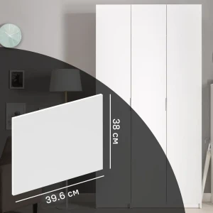 Дверь Лион 39.6x38x1.8 см ДСП цвет белый