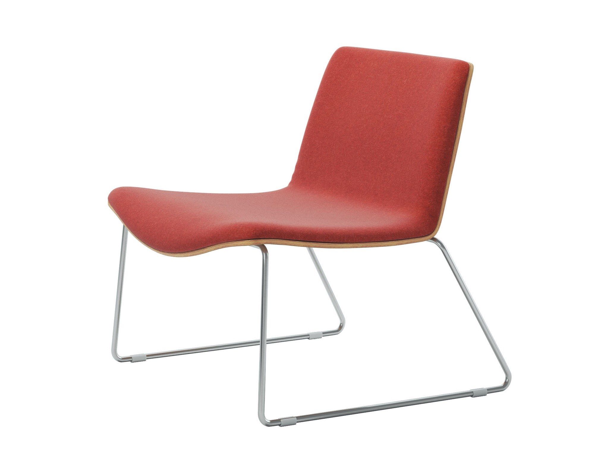 Тканевое кресло с многослойной оболочкой из бука ALMA DESIGN Amarcord ARCH-00131218