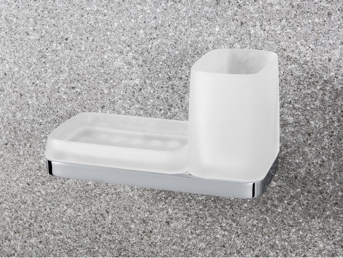 W4272 Стаканчик с мыльницей COLOMBO TIME Colombo Design - Вид №1