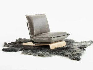 Кожаное кресло яка