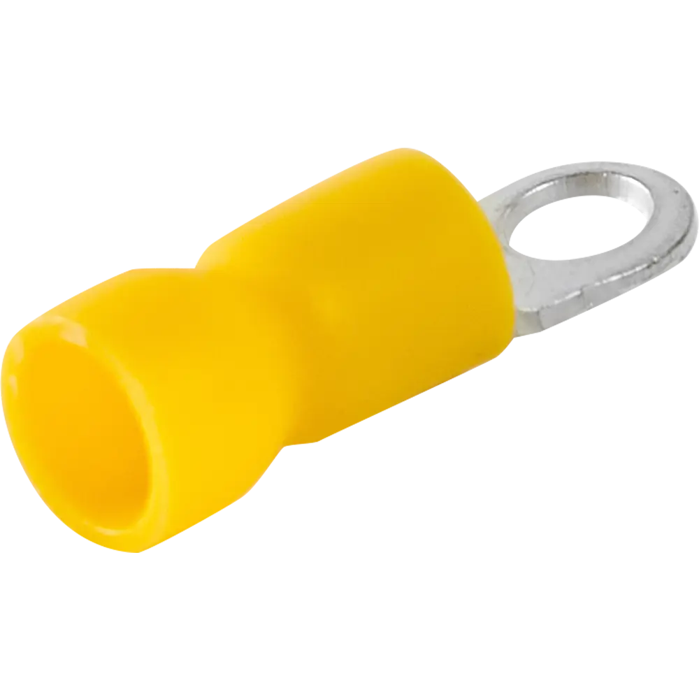 Santreyd Наконечник кольцевой изолированный НКИ желтый 6-4 мм (10 шт) 87660303 STLM-1102521 - Вид №1