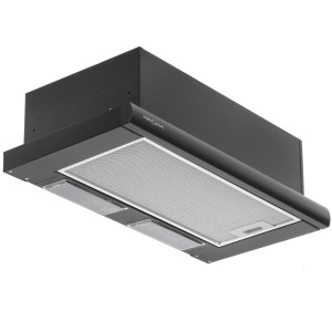 8158168 Вытяжка телескопическая KRONA KAMILLA 600 SUPERNOVA B черный/черный