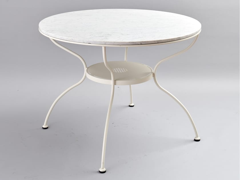 Круглый садовый стол OFFICINACIANI ромбы ARCH-00115001