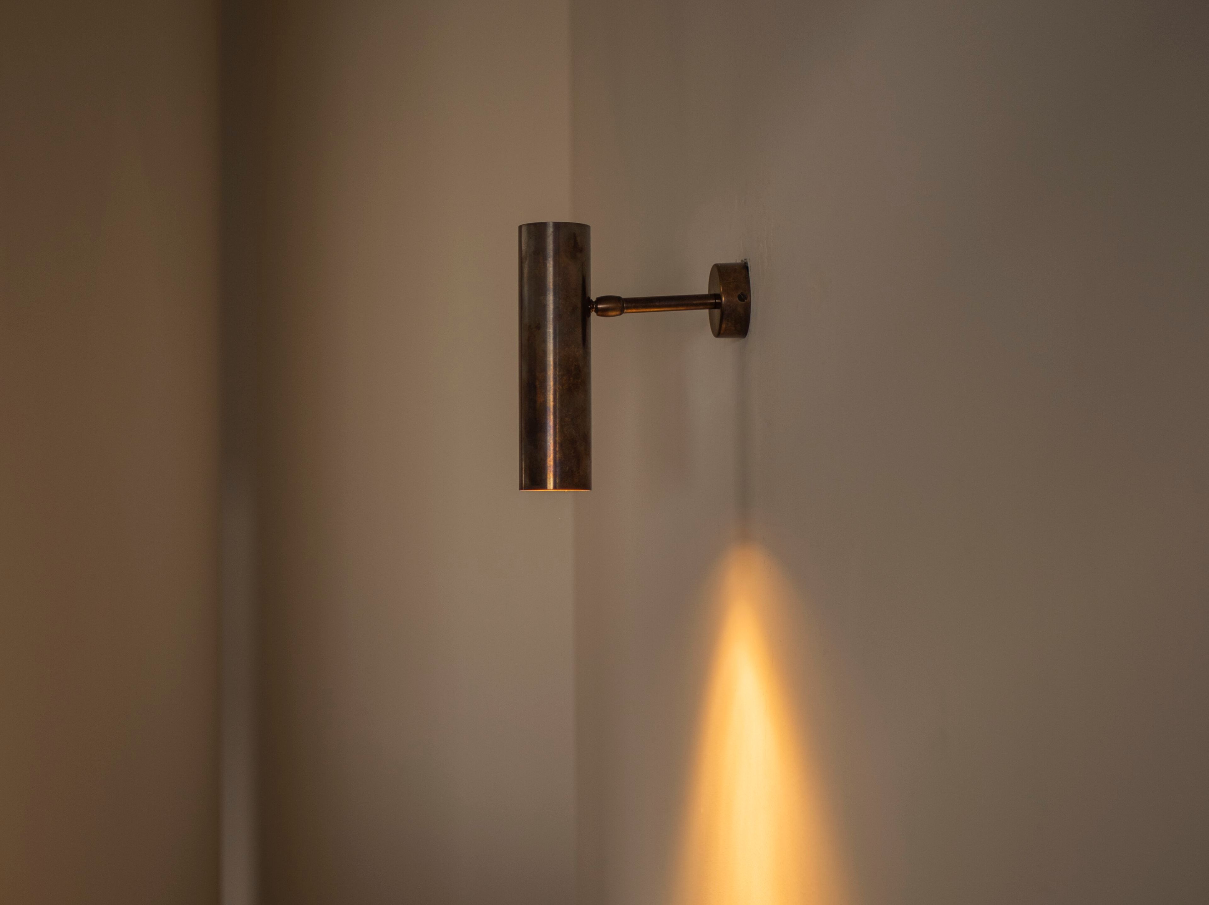 Регулируемая латунная светодиодная настенная лампа 247LAB RB ARCH-00003475