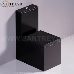 FZ07NERO Компакт унитаз с бачком Черный Simas Frozen Италия