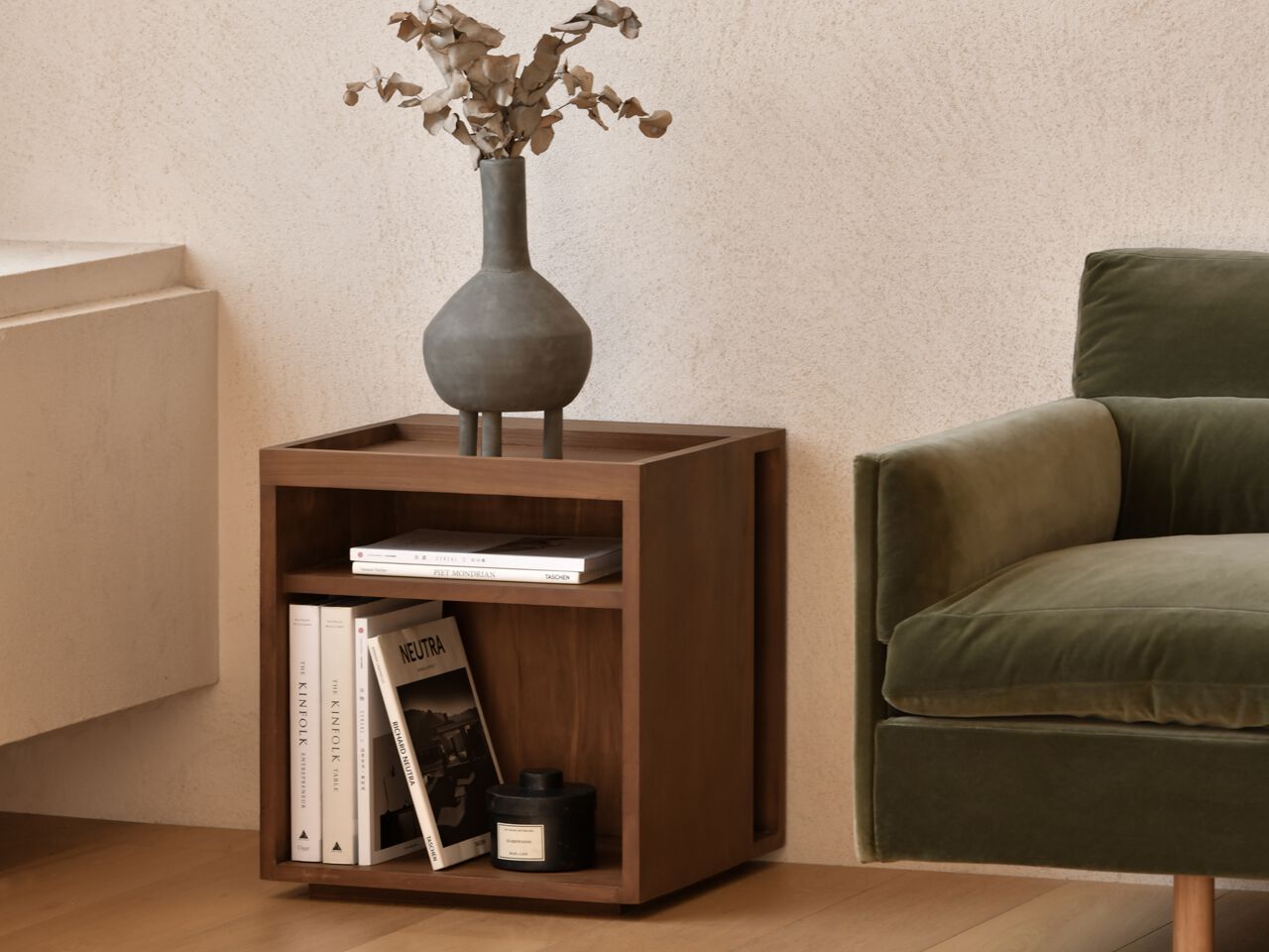 Квадратный журнальный столик из массива дерева Air Division Mapp ARCH-00079937 - Вид №5