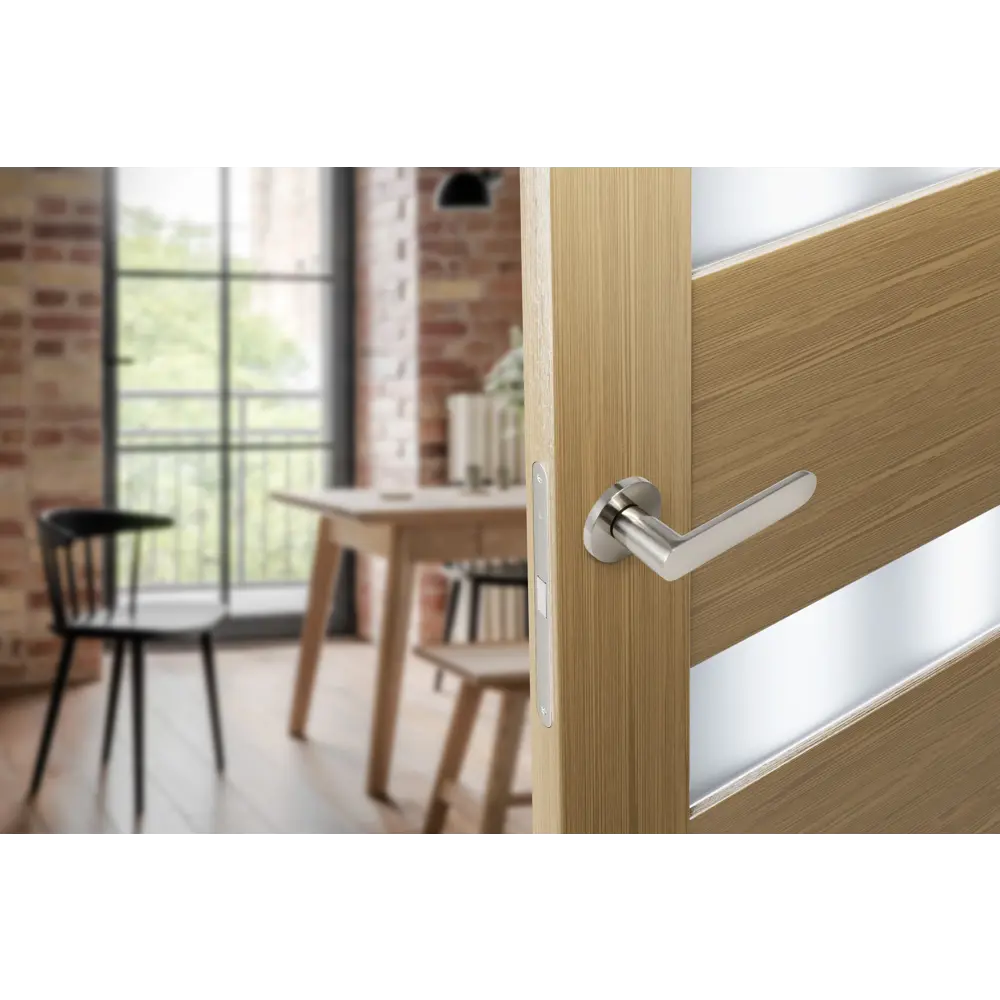 Дверные ручки EDSON для межкомнатных дверей в стиле никель 85168685 STLM-0059348 - Вид №8