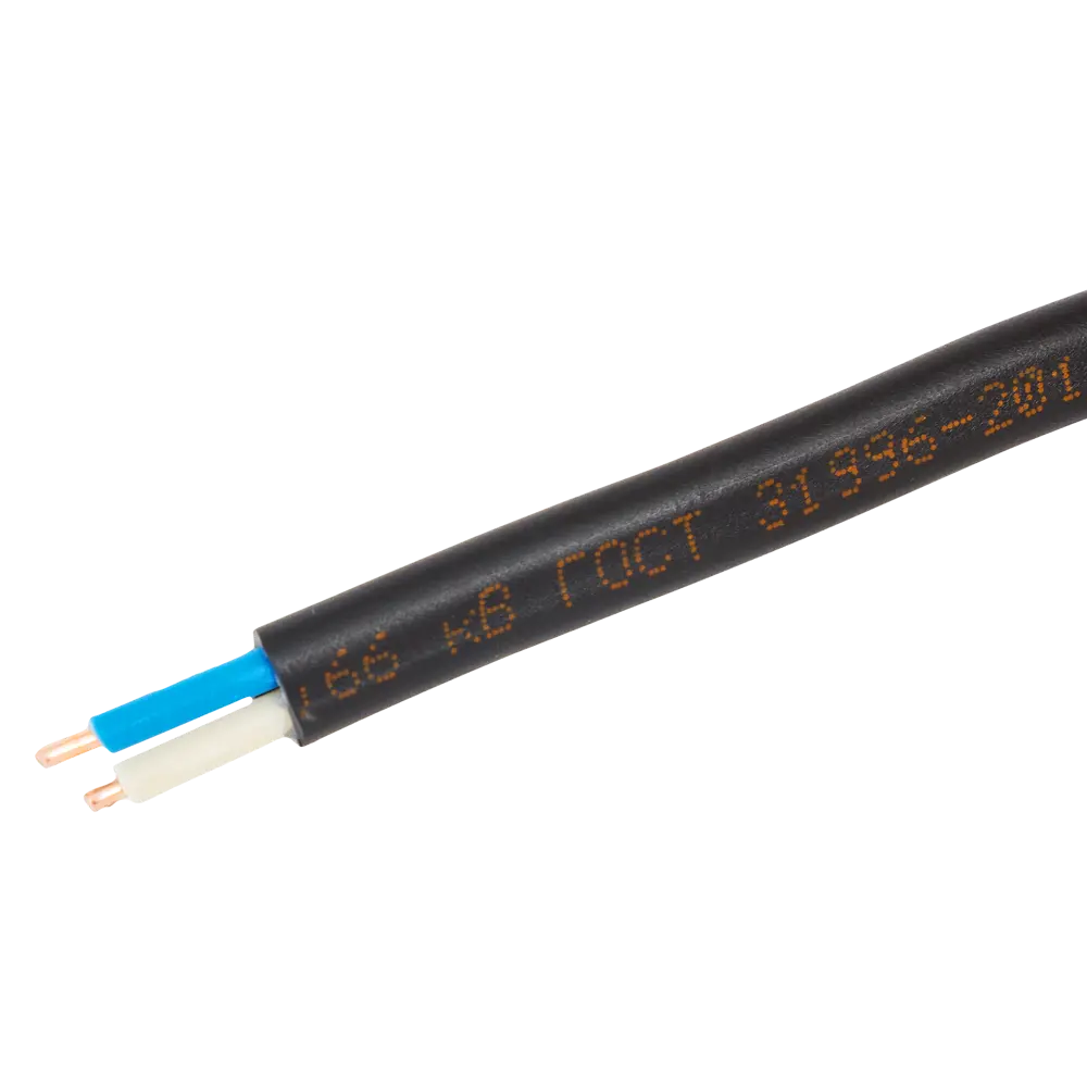 Кабель Electraline ВВГп-НГ(А) 2х1.5, 10 м, ГОСТ STLM-2179651