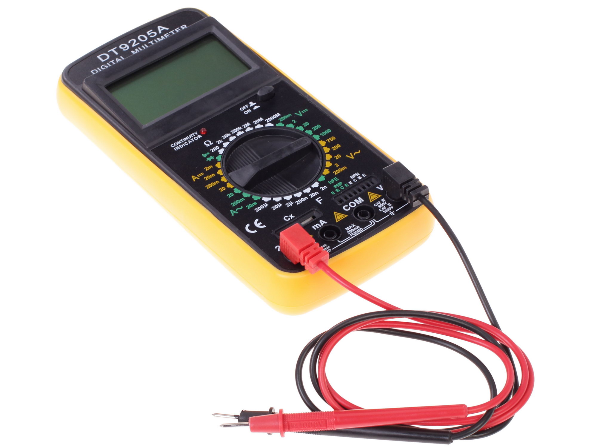 Мультиметр TEK DT 9205A 1118127 STDN-0150726 - Вид №1