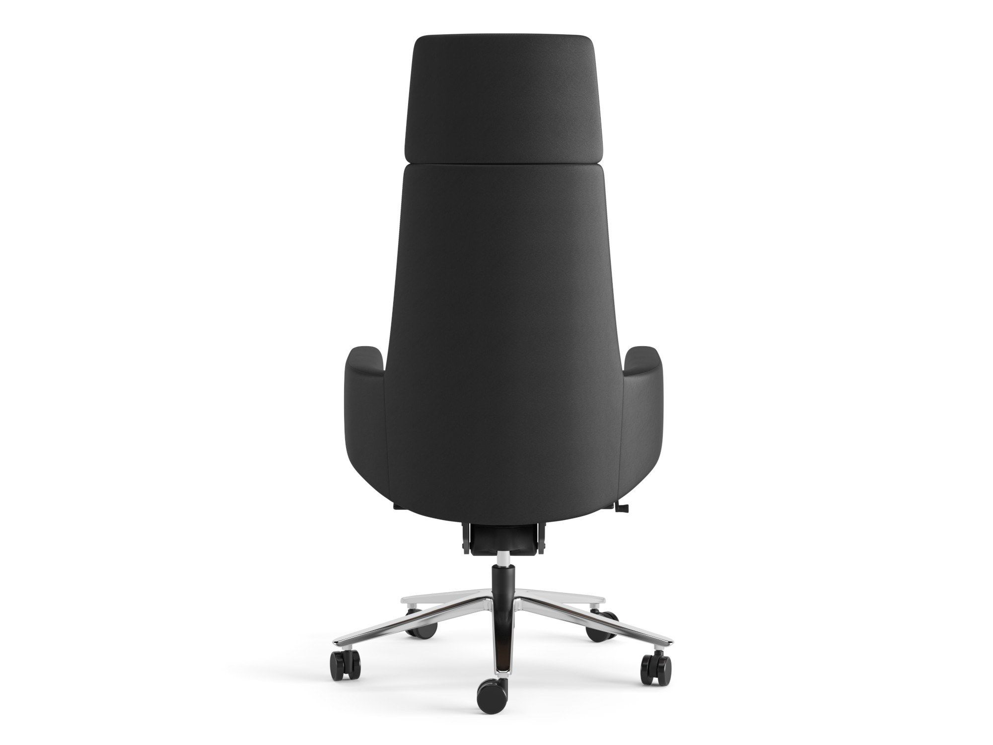 Кожаное вращающееся офисное кресло с подлокотниками с высокой спинкой Ersa Империя ARCH-00018014