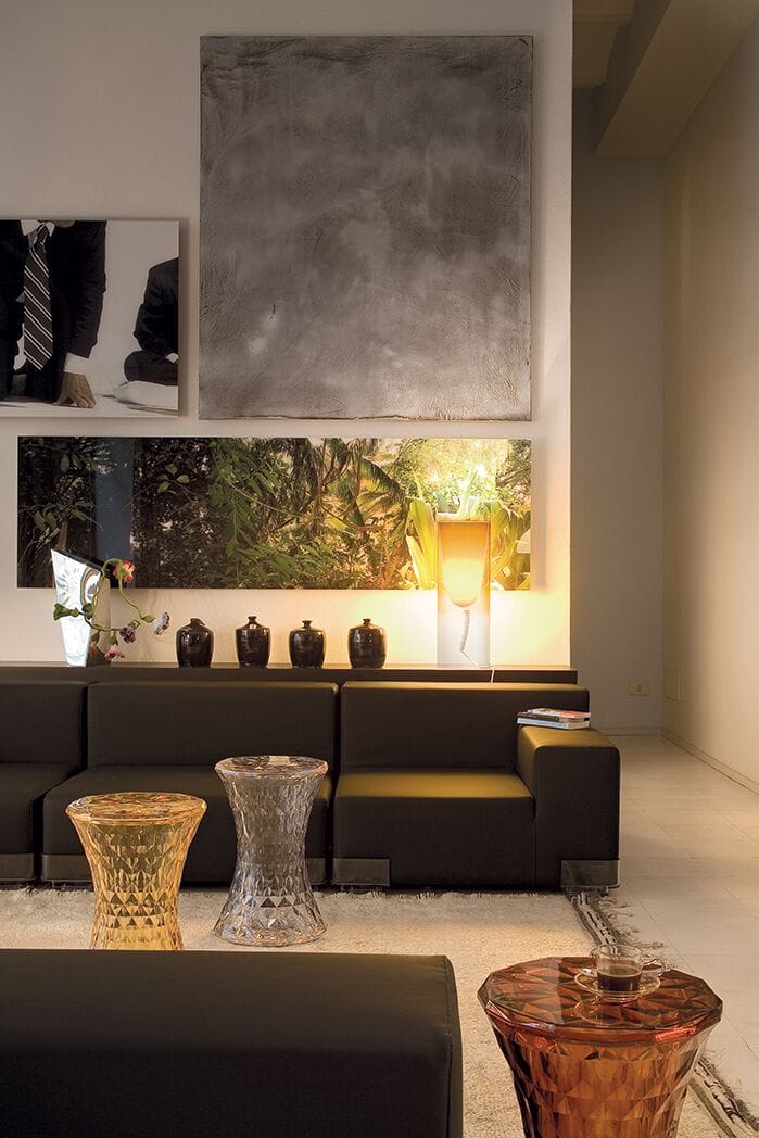 Светодиодная настольная лампа PMMA Kartell TOOBE ARCH-00132513 - Вид №1