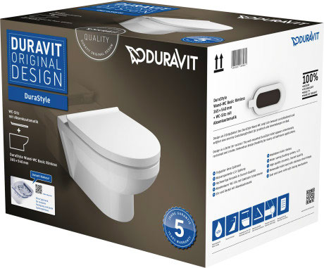 45620900A1 Подвесной унитаз настенный Белый Duravit  Германия  - Вид №1