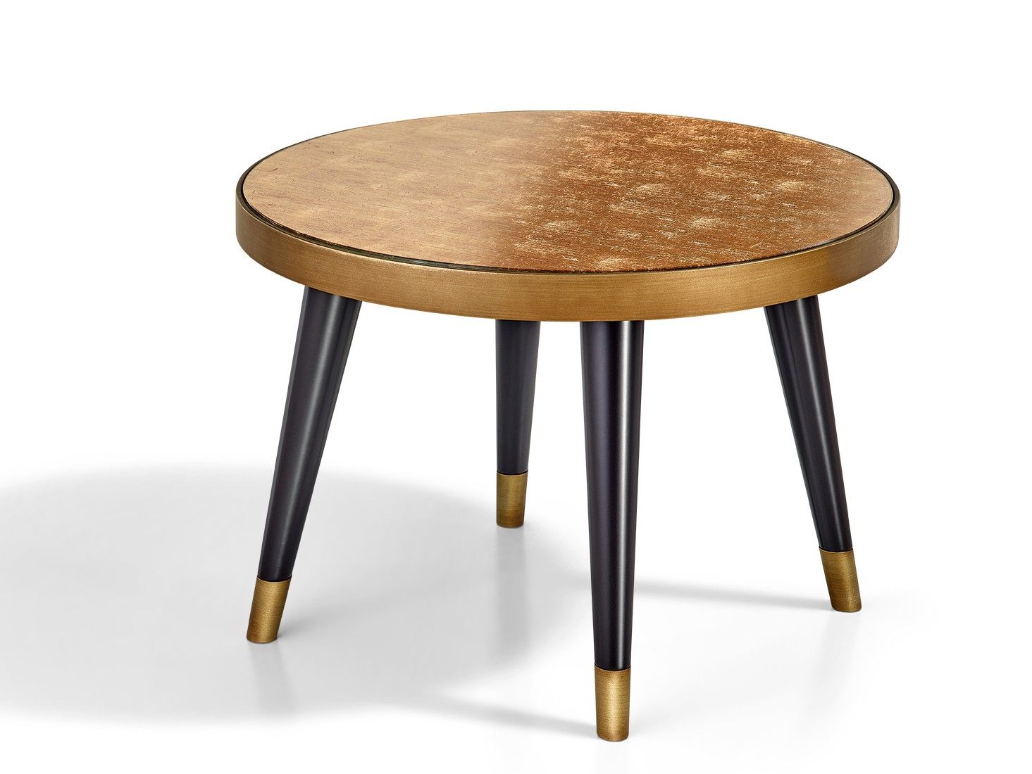 Круглый журнальный столик с витритовым верхом или бронзовым/дымчатым зеркалом Sicis Пегги ARCH-00105744 - Вид №1