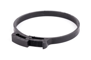 16640690 Хомут для шлангов Herbie Clip - 85 - Черный - PA66 - 85.1-90.6 мм, 5 шт HCL01211 HCL Fasteners