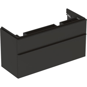 500.356.JK.1 Шкафчик для двойного раковины Geberit Smyle Square, с двумя выдвижными ящиками Geberit