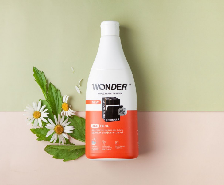 7124 Экогель для чистки кухонных плит, духовых шкафов и грилей Вкусляндия 