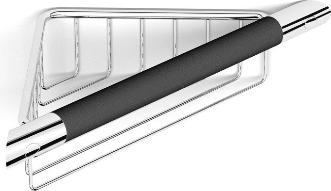 72155 Душевая полка подвесная с поручнем цвет хром LANGBERGER Accessories - Вид №1
