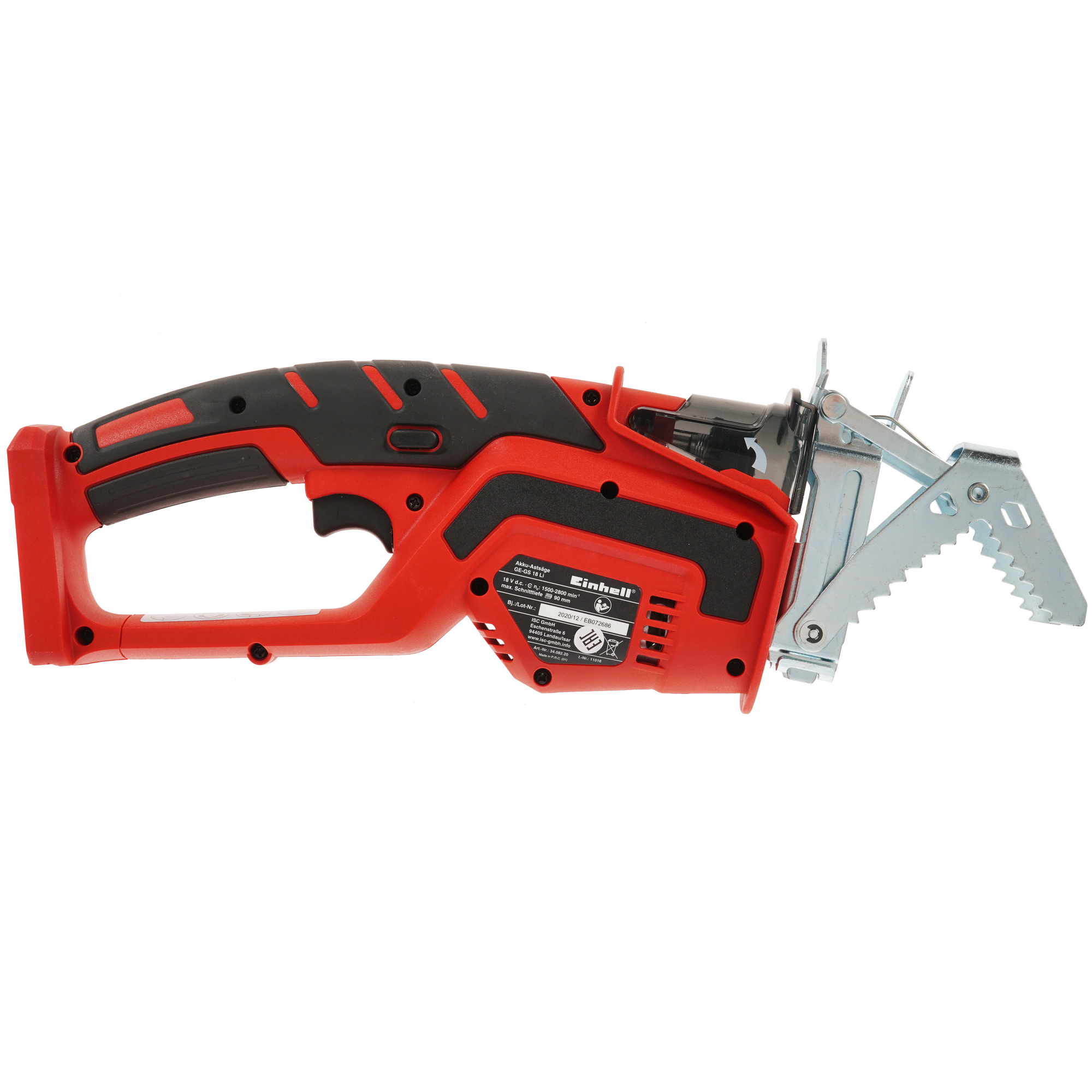 Сабельная пила Einhell PXC GE-GS 18 Li-Solo Power X Change 18V  , Без ЗУ, Без АКБ 5308561 STDN-0041146 - Вид №1