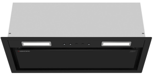 9270643 Вытяжка полновстраиваемая Meferi INBOX60BK COMFORT PLUS черный/черный