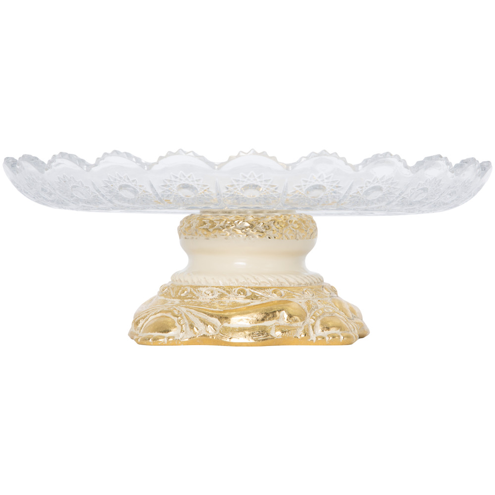 52094 Фруктовница-конфетница - 13 Айвори BOGACHO 4627179657260 - Вид №1