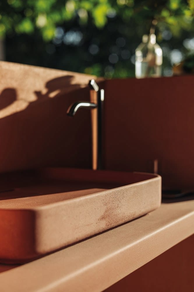 Однорычажный смеситель для раковины из нержавеющей стали Agape SQUARE ARCH-00110430 - Вид №4