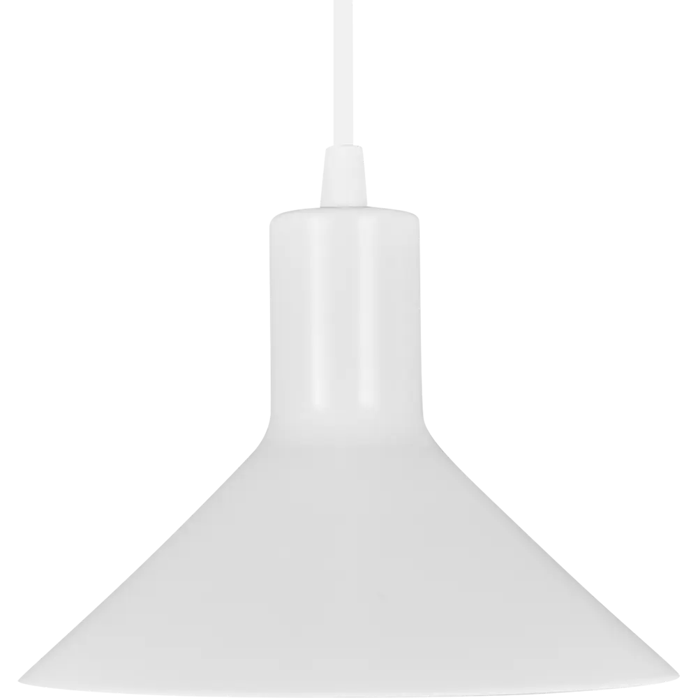 Подвесной светильник Vitaluce Клод вайт 1 лампа 3м² Е27 цвет белый матовый STLM-2125873 - Вид №1