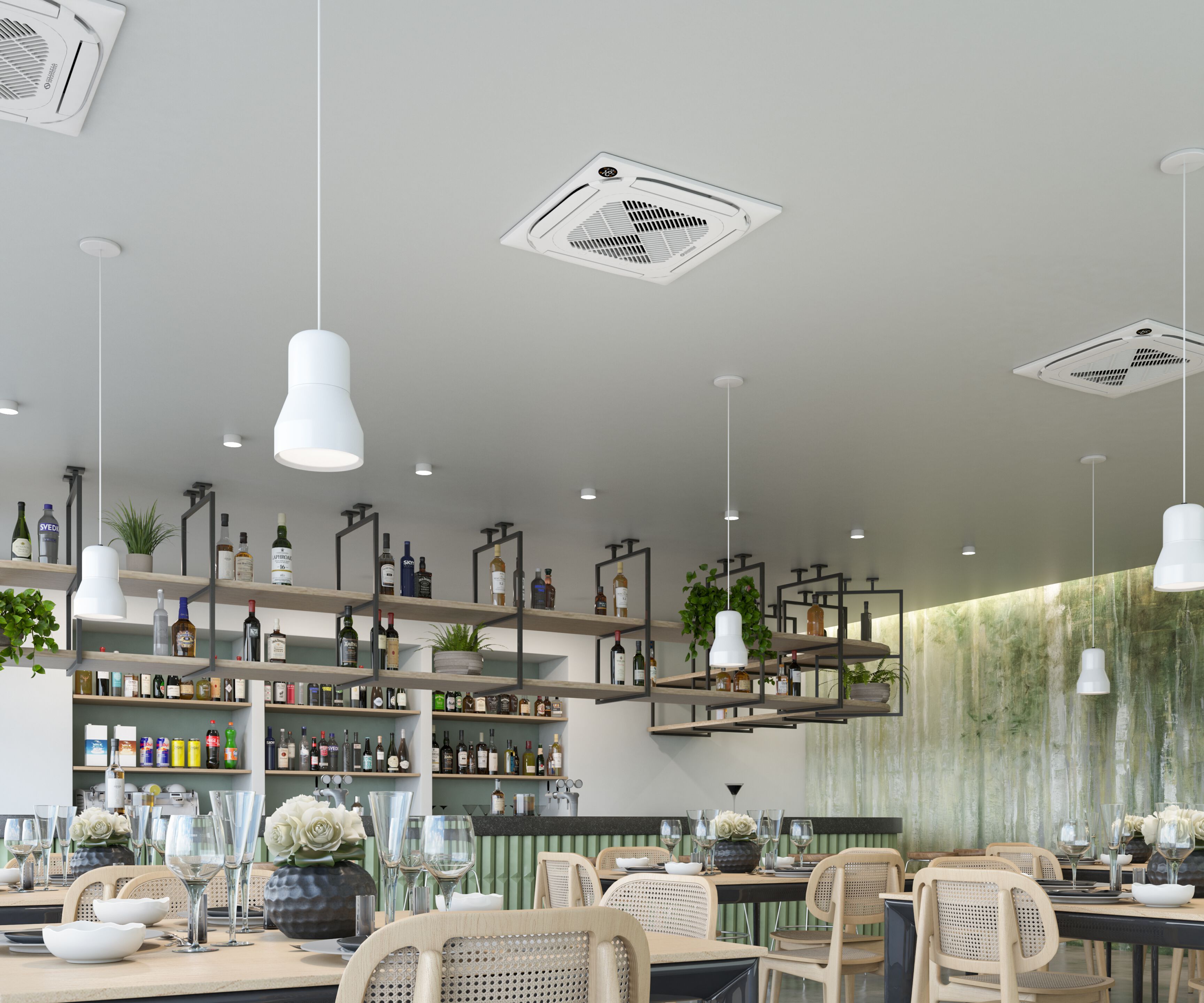 Кассетный моно-сплит-кондиционер OLIMPIA SPLENDID фиксированные кондиционеры ARCH-00017496 - Вид №2