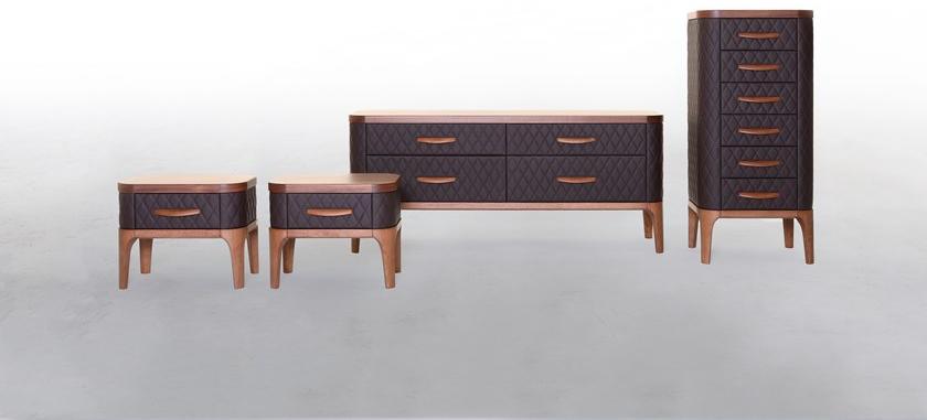 Tonin Casa Прикроватная тумба с ящиками Tiffany night sun-id-1450278 - Вид №1