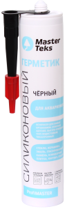 86304099 Герметик силиконовый черный 290 мл STLM-0067656 MASTERTEKS