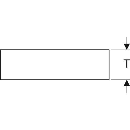 840960000 Настенная полка Geberit iCon Geberit  - Вид №2