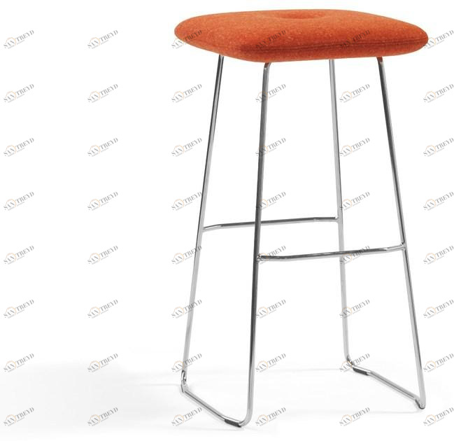 Blå Station Высокий табурет из хромированной стали Dundra Bla Station sun-id-1398017