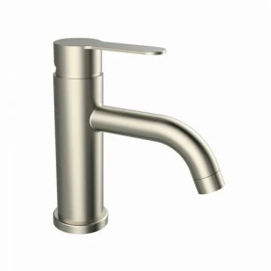 Orange Steel M99-021ni однозахватный смеситель для раковины без донного клапана. Цвет: никель. Черный матовый