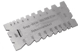 19865644 Шаблон для заточки токарных резцов углы от 40 до 80 4000851431 PROMAT