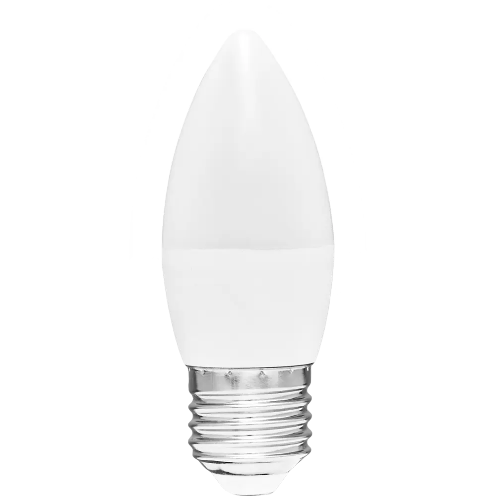 Светодиодная лампа Volpe E27 матовая свеча 6Вт теплый свет 89819454 STLM-0926217 - Вид №1