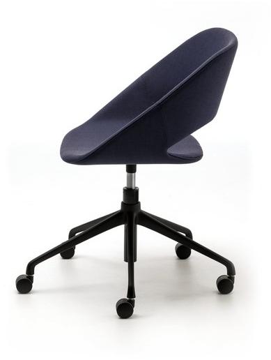 arrmet Регулируемое по высоте офисное кресло из ткани Kabira sun-id-1480725 - Вид №2