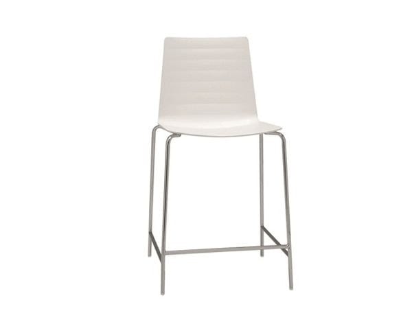 Высокий стул с подставкой для ног со спинкой Andreu World Flex High Back ARCH-00027910 - Вид №1