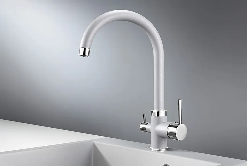 2168, АЛЮМИНИУМ, СМЕСИТЕЛЬ КУХОННЫЙ GRANULA 2168-ST22