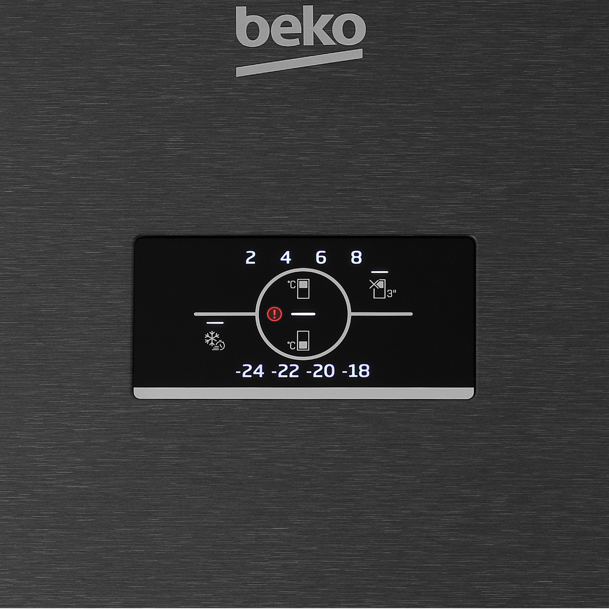 5449139 Холодильник с морозильником   Beko B3R0CNK332HXBR черный STDN-0119124 - Вид №9
