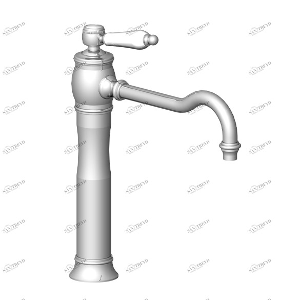 1703 Смеситель для мойки - поворотный излив / без слива HORUS Range Julia Victoria 