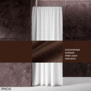DV-GCS200-200-GUA04 Душевая занавеска Guardian, длина 200 см, ширина 200 см. фундук PHOS
