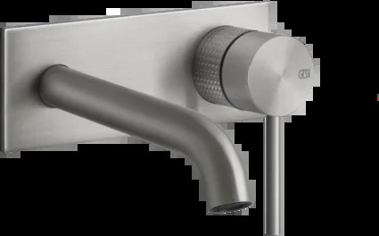 Смеситель для умывальника 54484 239 Gessi Gessi316 ПОЧИЩЕННАЯ ЩЕТКОЙ СТАЛЬ